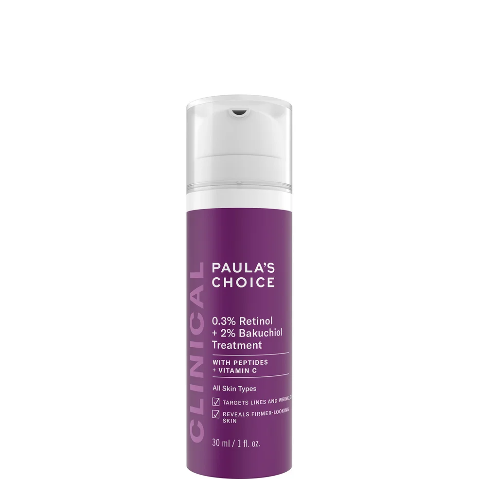 Paula's Choice CLINICAL 0.3 Retinol 2 Bakuchiol Treatment (1 fl. oz.) Image 1