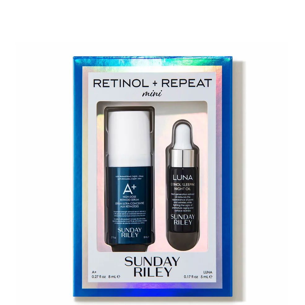 Sunday Riley Mini Retinol Repeat Travel Kit (2 piece - $41 Value) Image 1