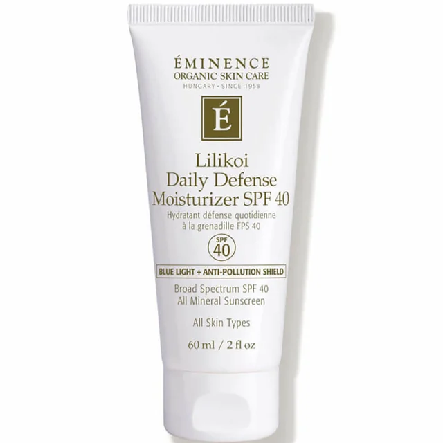 Eminence Organic Skin Care Lilikoi Daily Defense Moisturizer SPF 40