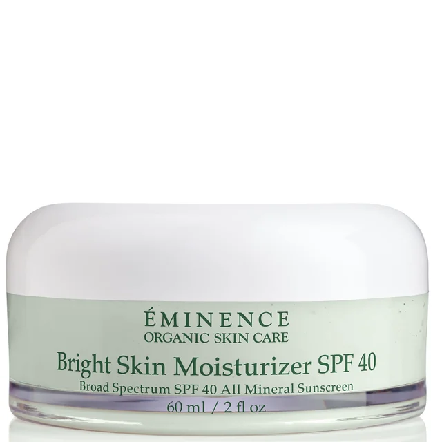 Eminence Organic Skin Care Bright Skin Moisturizer SPF 40 2 fl. oz