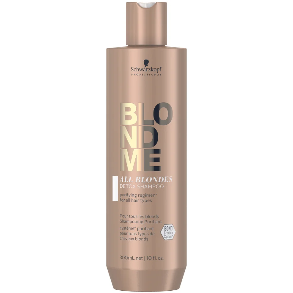 Schwarzkopf Professional BLONDME All Blondes Detox Shampoo 10.14 oz Image 1