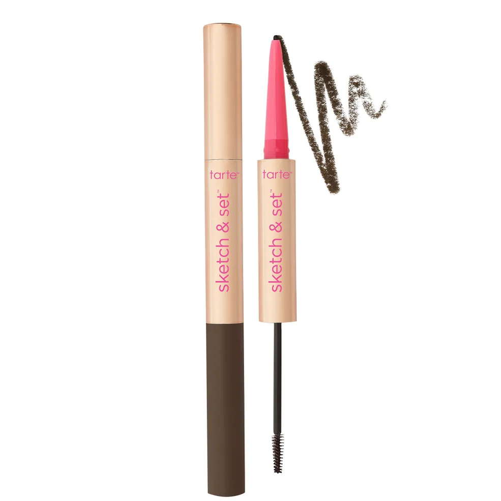 tarte Big Ego Sketch Set Eyebrow Definer Pencil & Tinted Gel 2 piece (Various Shades) Image 1