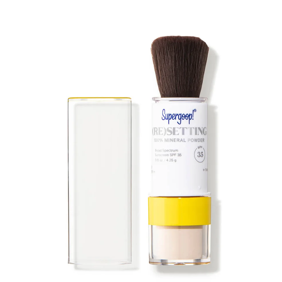 Supergoop Resetting 100 Mineral Powder SPF 35 0.15 oz. - Translucent Image 1