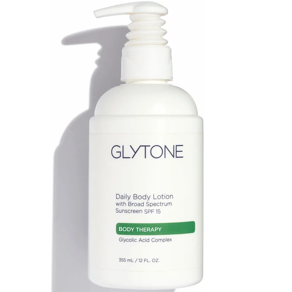 Glytone Daily Body Lotion Broad Spectrum Sunscreen SPF 15 (12 fl. oz.) Image 1