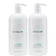 EVOLVh UltraShine Moisture Shampoo Conditioner Liter Duo (2 piece - $147 Value)