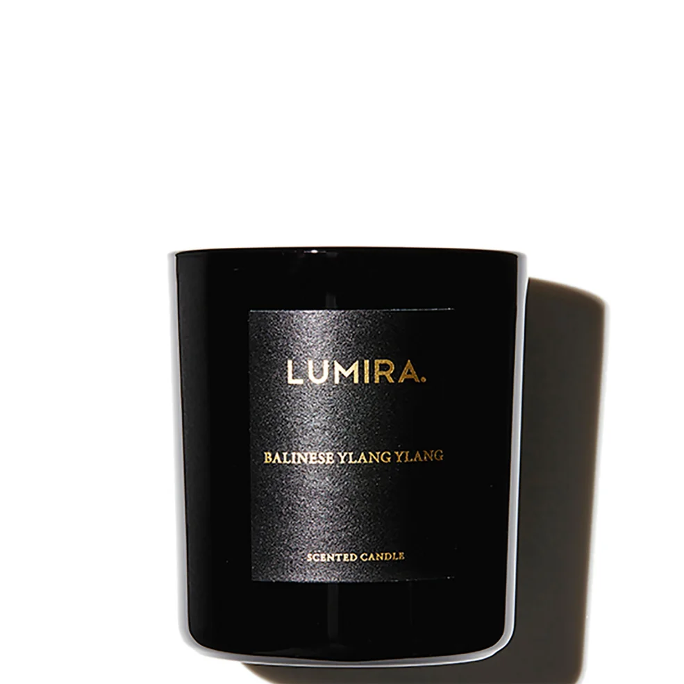 LUMIRA Balinese Ylang Ylang Black Candle 10.5 oz Image 1