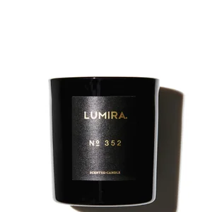 LUMIRA No.352 Leather and Cedar Black Candle 10.5 oz - undefined undefined