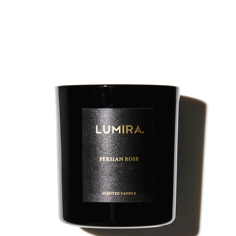 LUMIRA Persian Rose Black Candle 10.5 oz Image 1