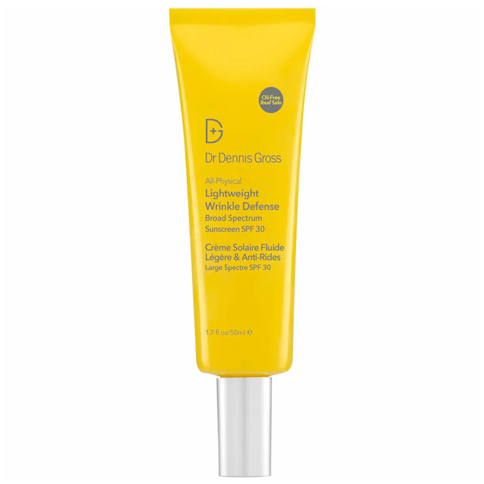 Dr Dennis Gross Skincare All-Physical Lightweight Wrinkle Defense Broad Spectrum Sunscreen SPF 30 1.7 fl. oz. Image 1