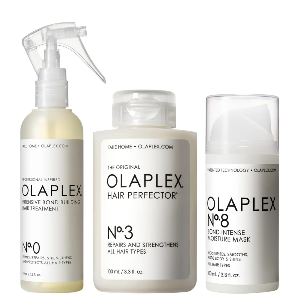 Olaplex No.0, No.3 and No.8 Bundle (Worth $90.00) Image 1