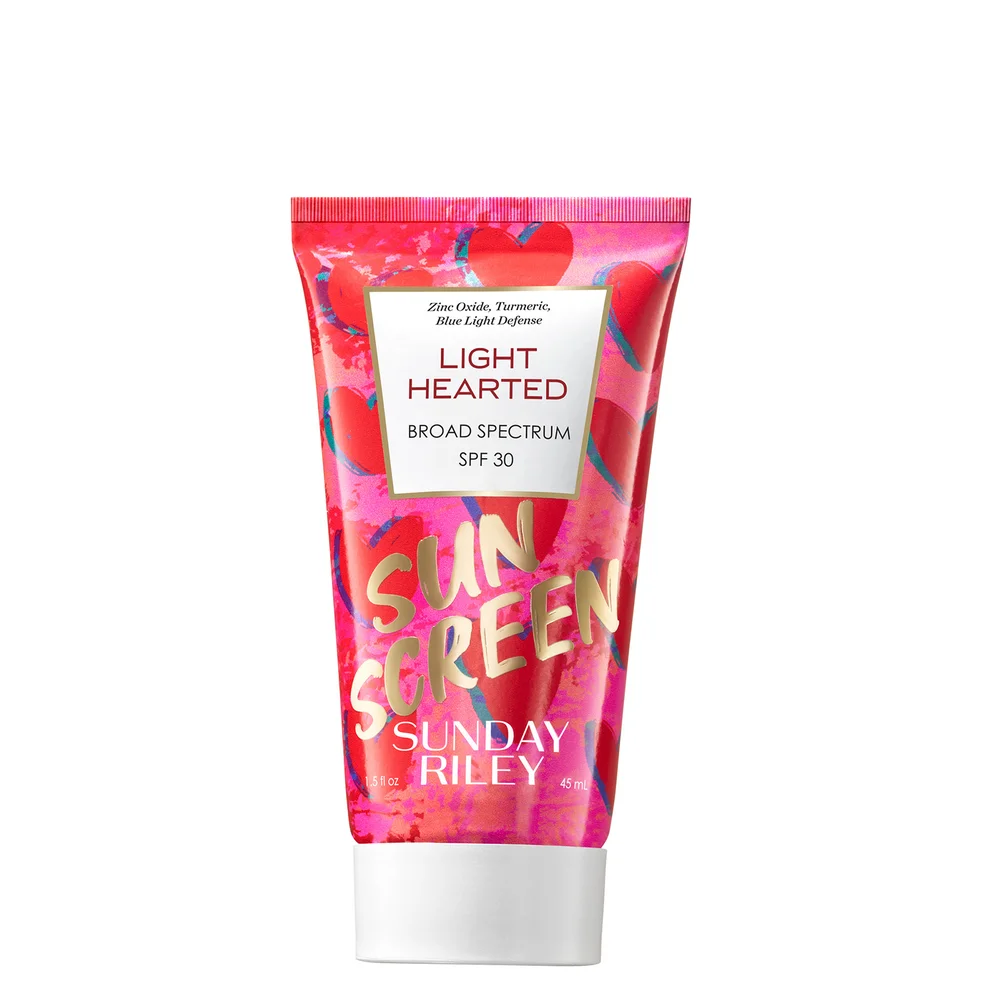 Sunday Riley Light Hearted Broad Spectrum SPF 30 Sunscreen 45ml. Image 1