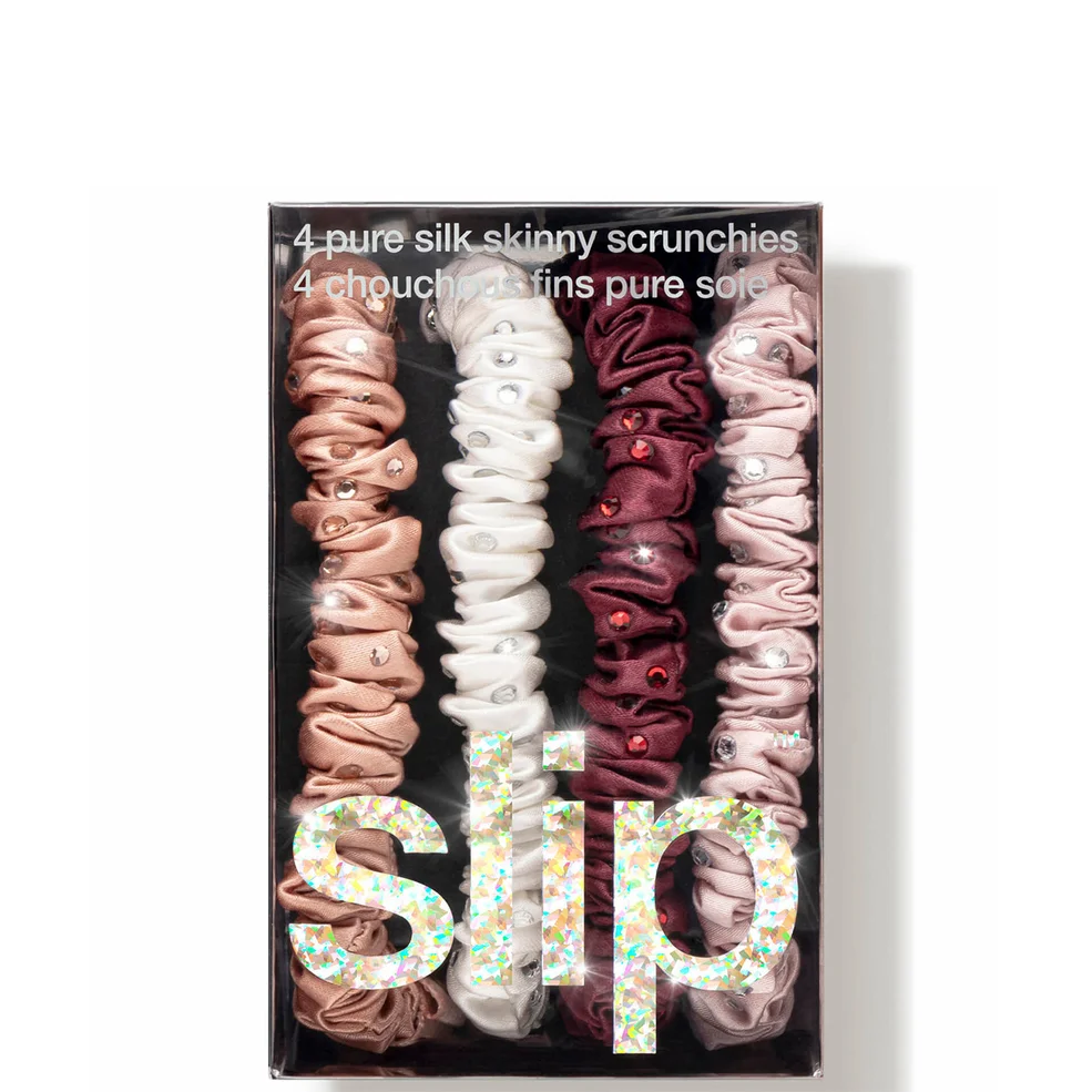 slip Crystal Skinny Set Manhattan Nights 1 x rose gold 1 x white 1 x pink 1 x plum 4piece Image 1