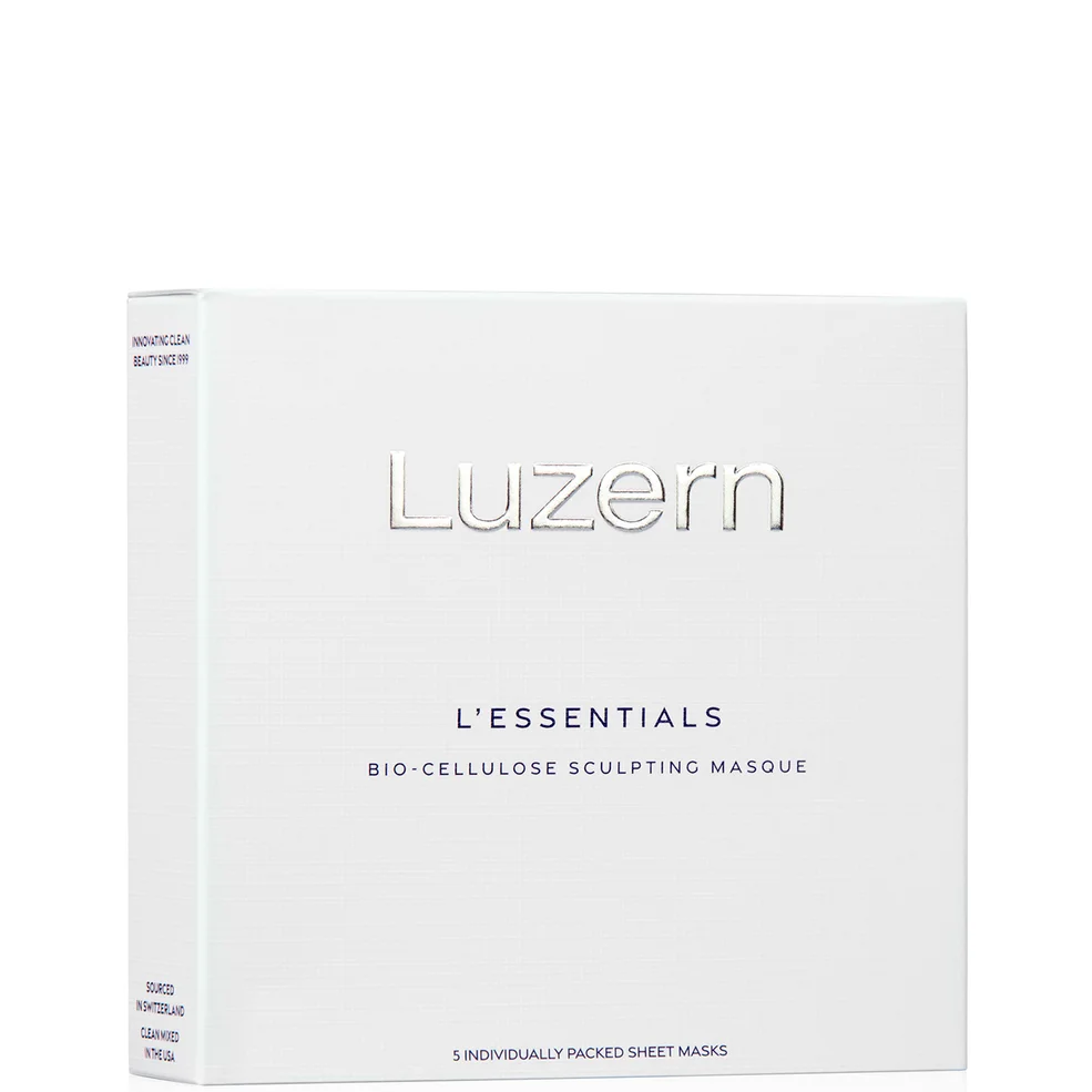 Luzern L'Essentials Bio Cellulose Sculpting Masque (5 Pieces) Image 1