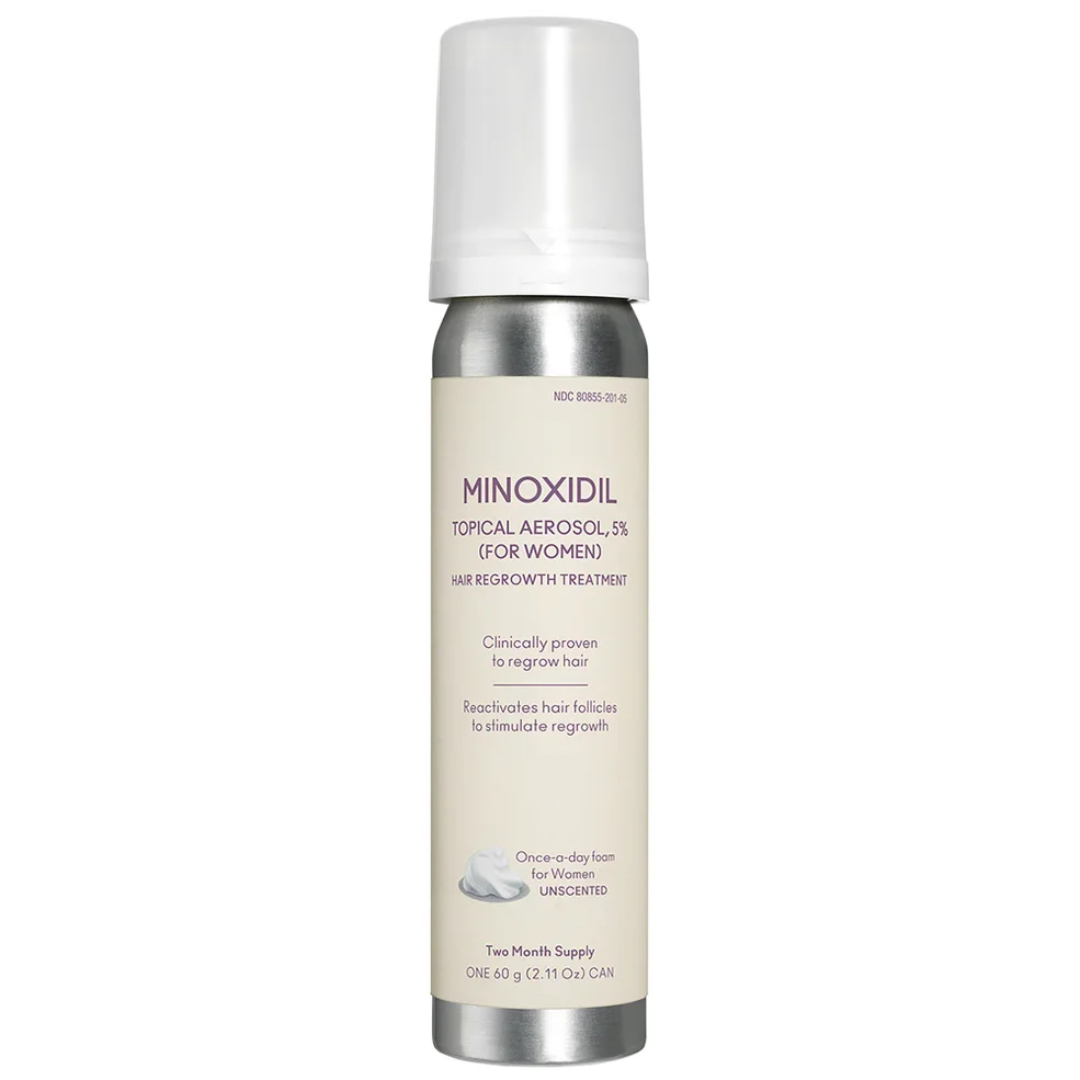 VIRTUE Flourish Minoxidil Foam 5 For Women 2.11 oz. Image 1