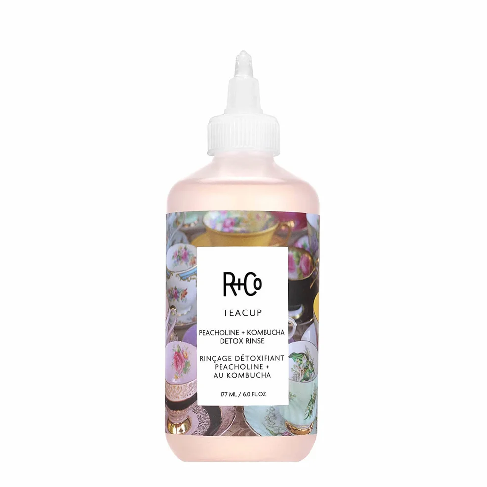 R+Co TEACUP Peacholine Kombucha Detox Rinse 6 fl. oz. Image 1