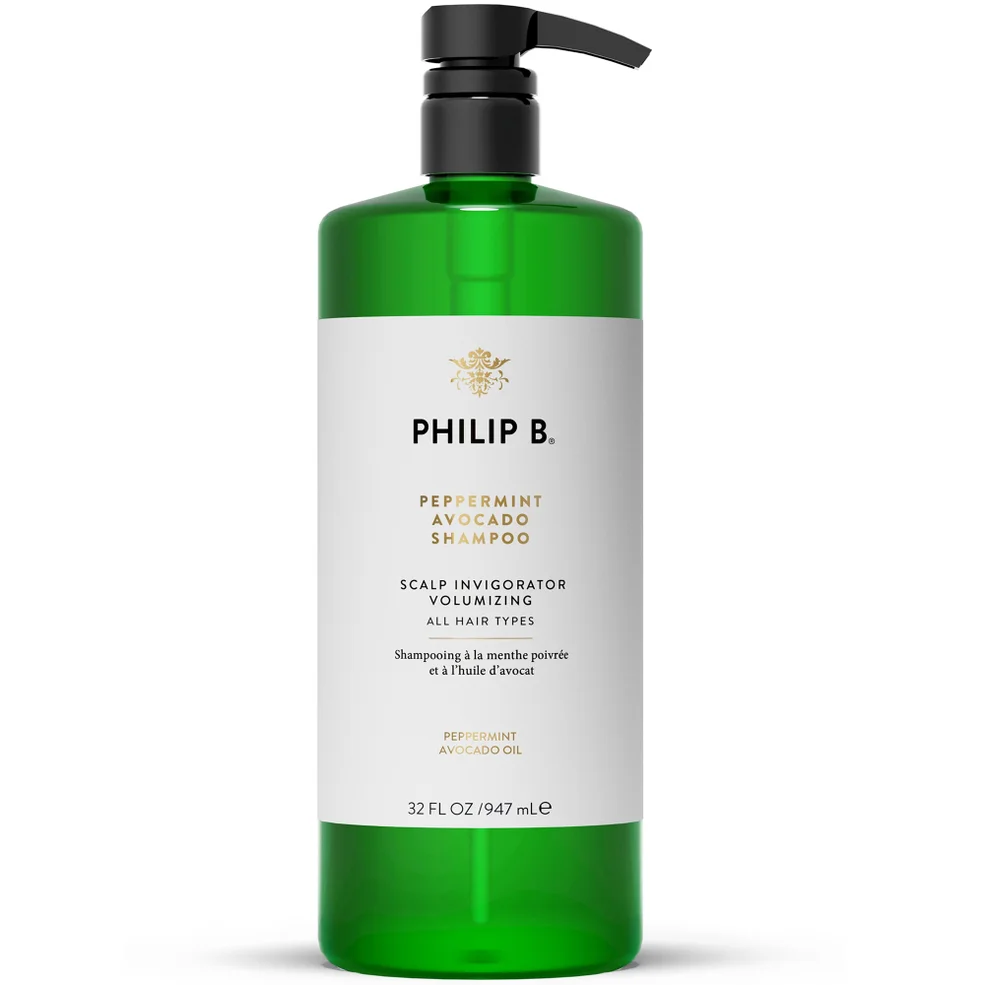 Philip B. Peppermint Avocado Shampoo 947 ml. Image 1
