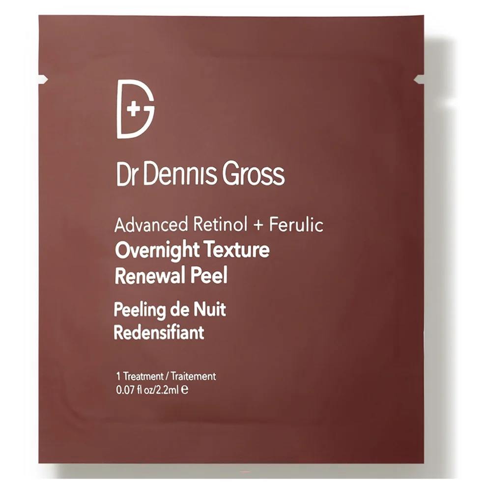 Dr. Dennis Gross Skincare Advanced Retinol + Ferulic Overnight Texture Renewal Peel Image 1