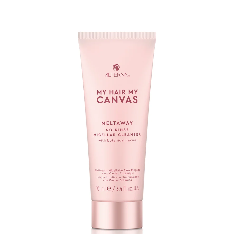 Alterna MY HAIR. MY CANVAS. Meltaway No-Rinse Micellar Cleanser 3.4 oz Image 1