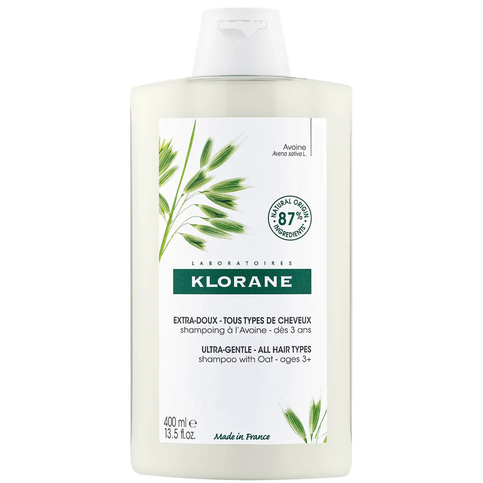 Klorane Softening Shampoo with Oat Milk 400ml Image 1