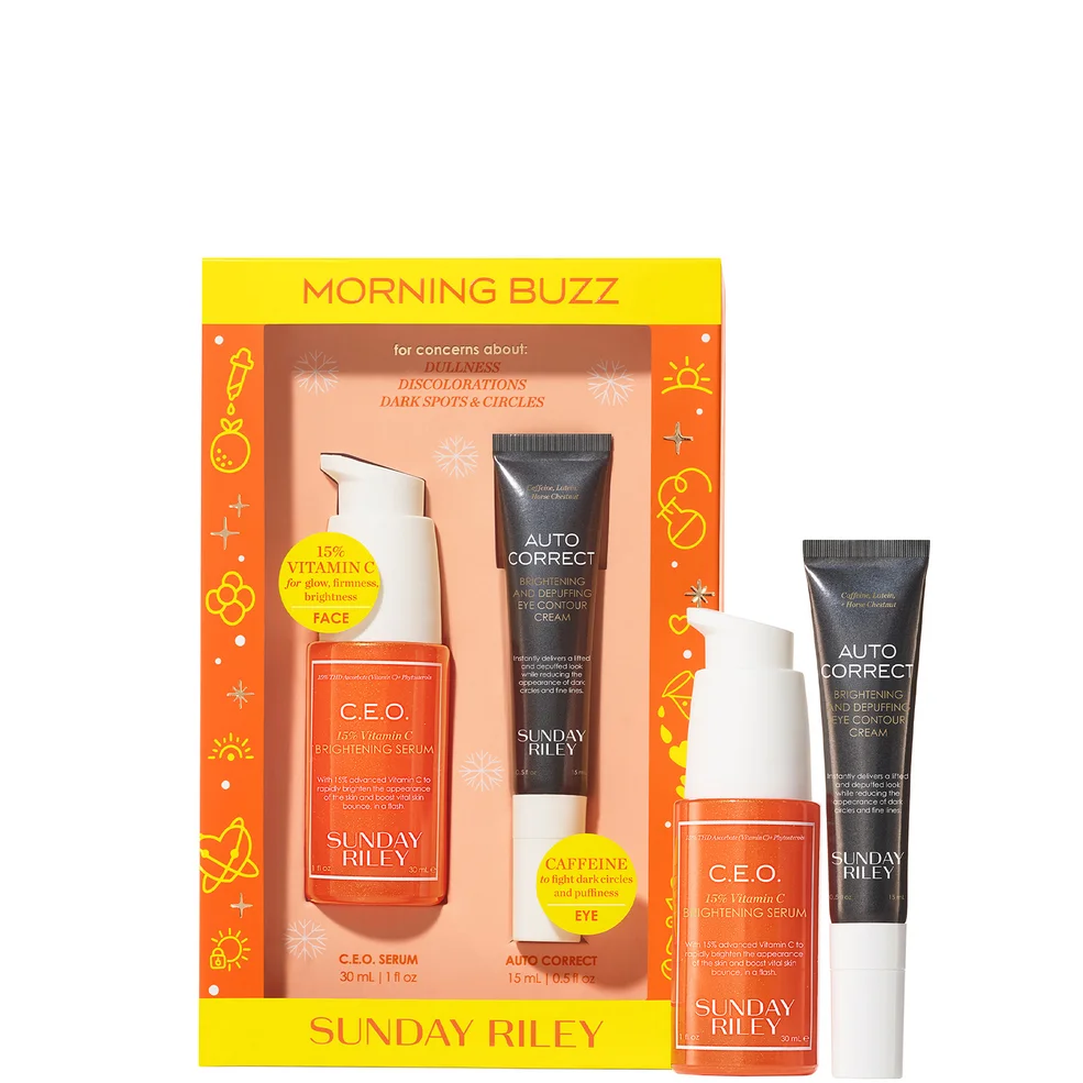 Sunday Riley Morning Buzz Brightening Duo - $150 Value Image 1