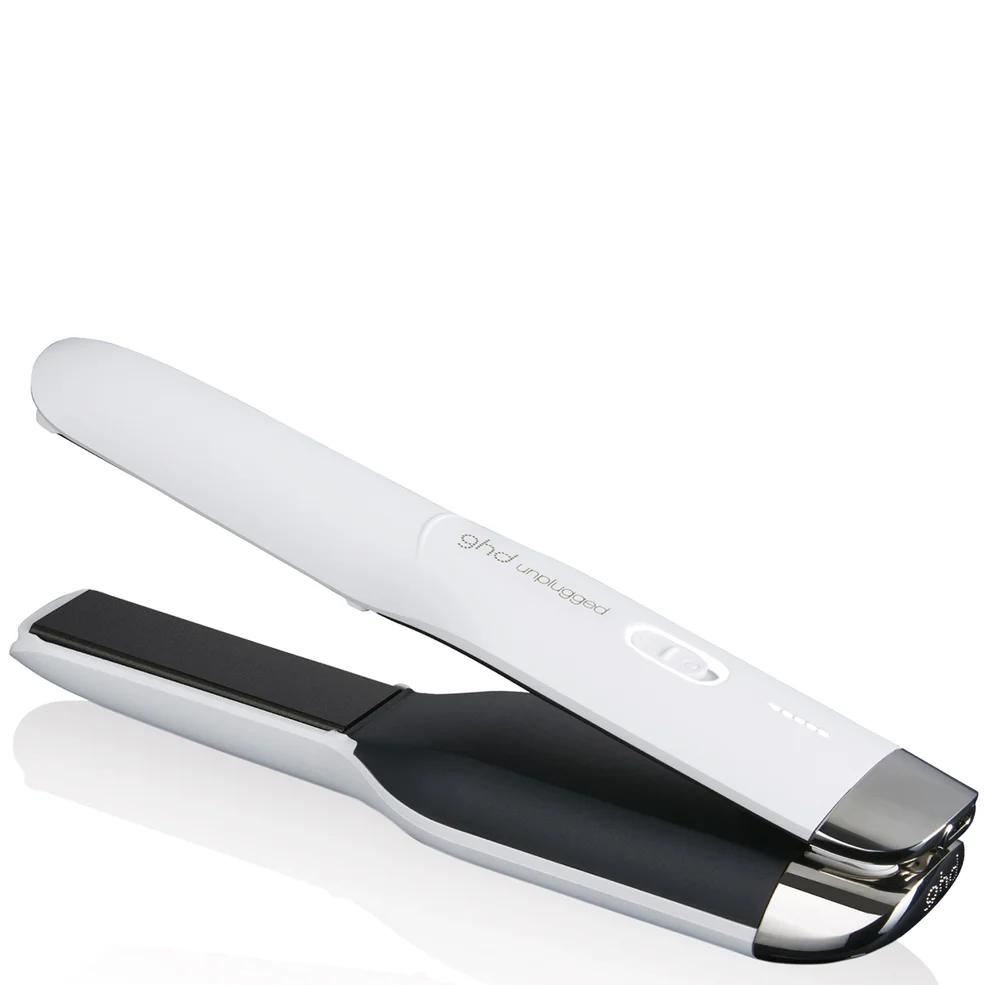 ghd Unplugged Styler - Cordless Flat Iron (White) Image 1
