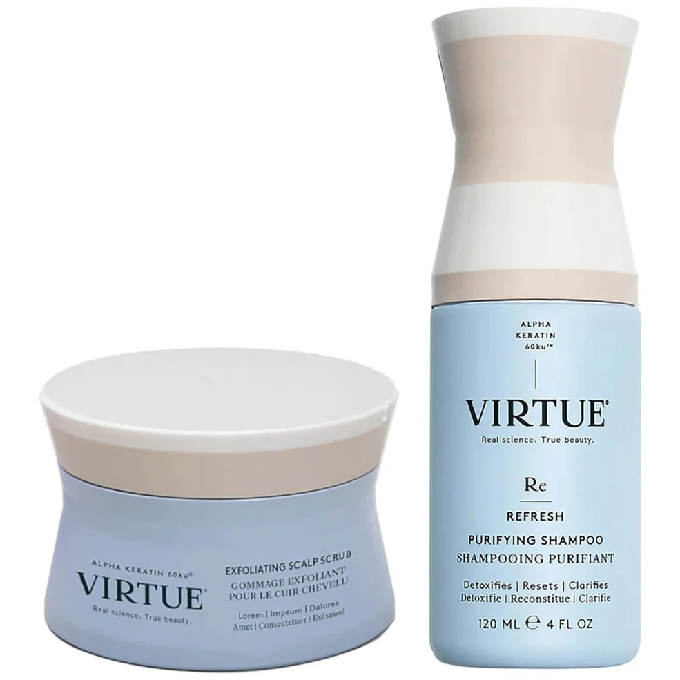 VIRTUE Purifying and Exfoliating Scalp Duo Image 1