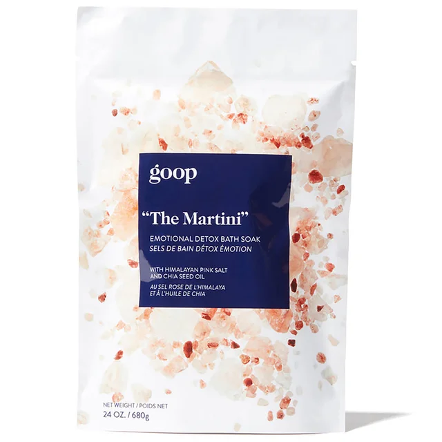 goop beauty "The Martini" Emotional Detox Bath Soak 24oz.