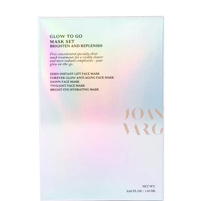 Joanna Vargas Glow to Go Mask Set