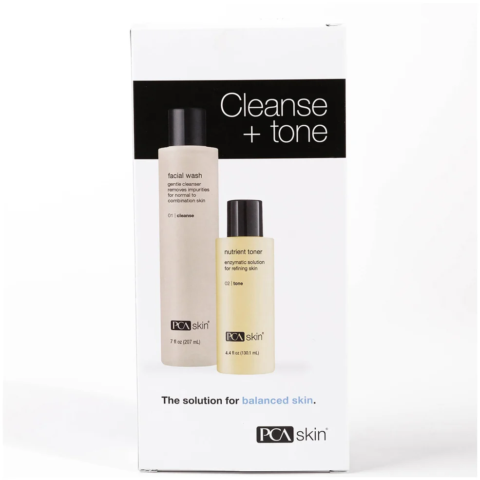 PCA SKIN Exclusive Cleanse and Tone Duo ($86 Value) Image 1