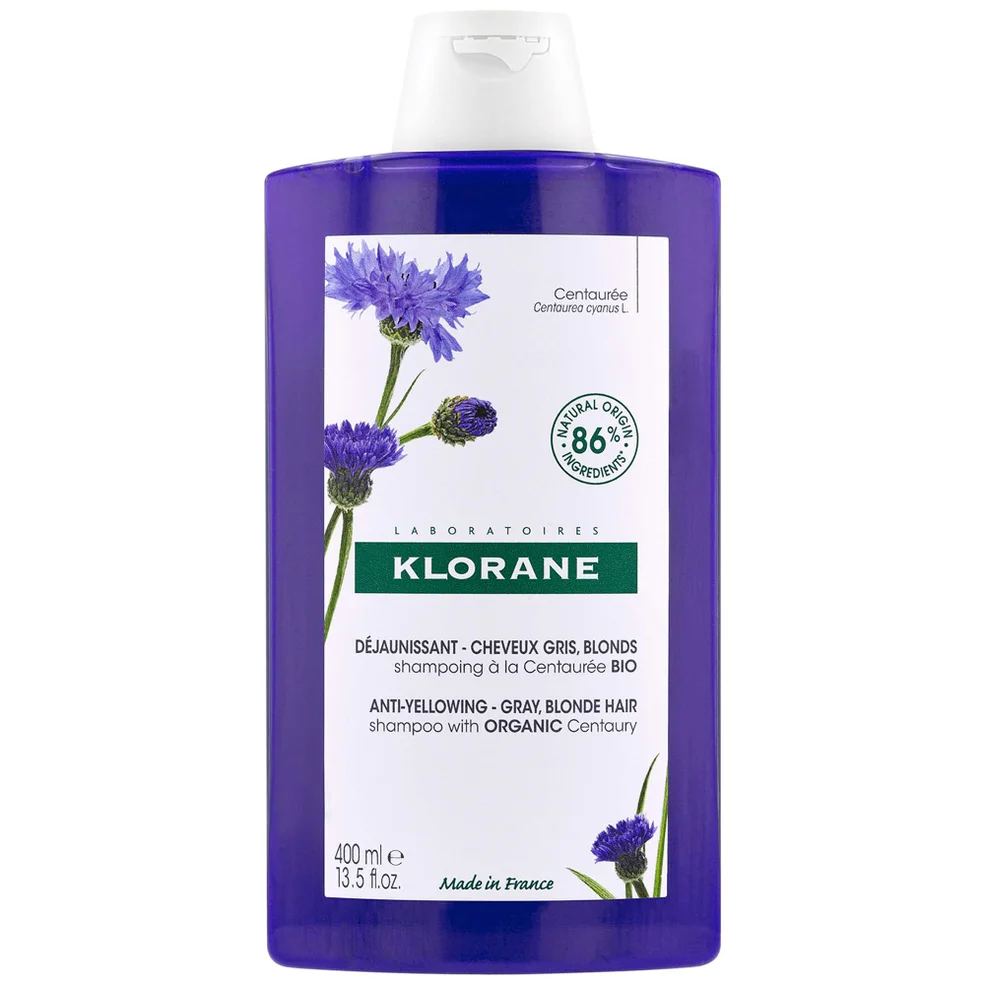 KLORANE Anti-Yellowing Shampoo with Centaury 400ml Image 1