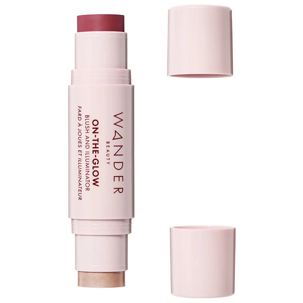 Wander Beauty On-the-Glow Blush and Illuminator - Strawberry Fields-Nude Glow Image 1