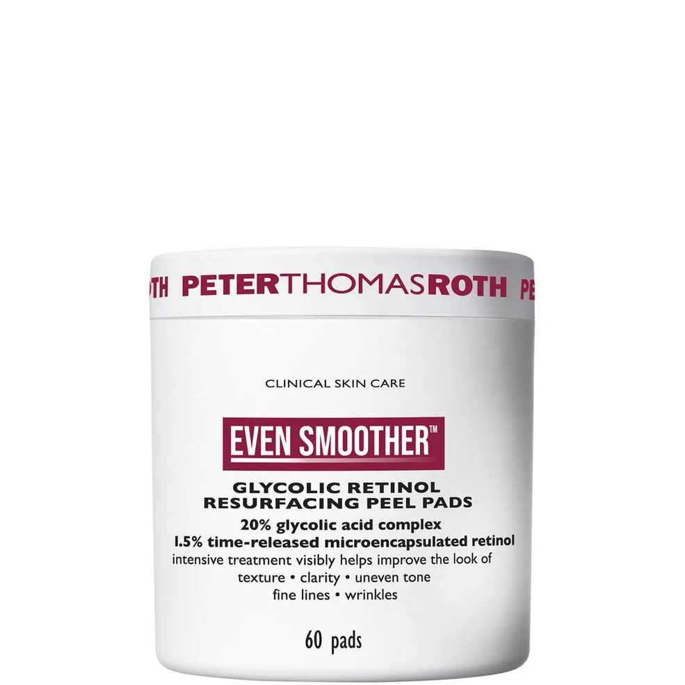 Peter Thomas Roth Even Smoother Glycolic Retinol Resurfacing Peel Pads (60 Pads) Image 1