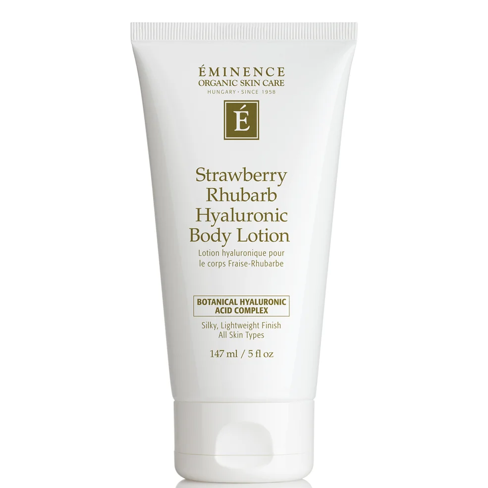 Eminence Organic Skin Care Strawberry Rhubarb Hyaluronic Body Lotion Image 1