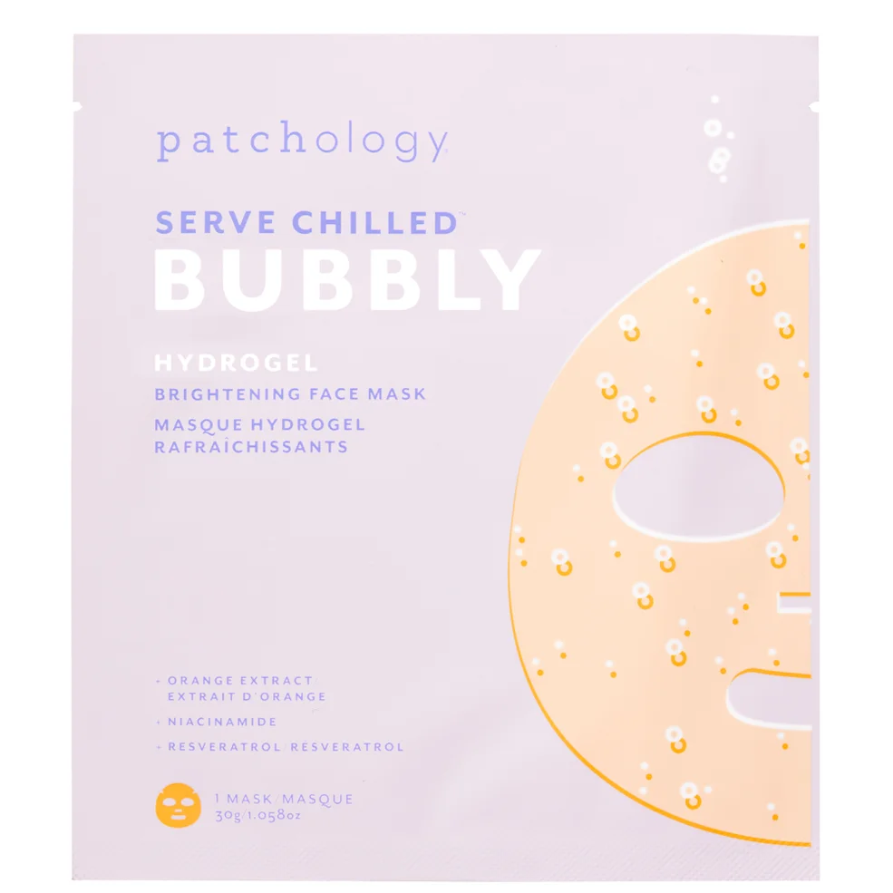 Patchology Bubbly Brightening Hydrogel Mask 147ml Image 1