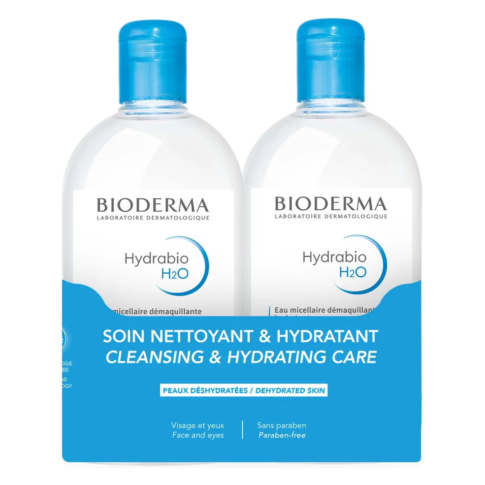 Bioderma Hydrabio H2O Micellar Water Duo 16.9 oz (Worth $40.00) Image 1