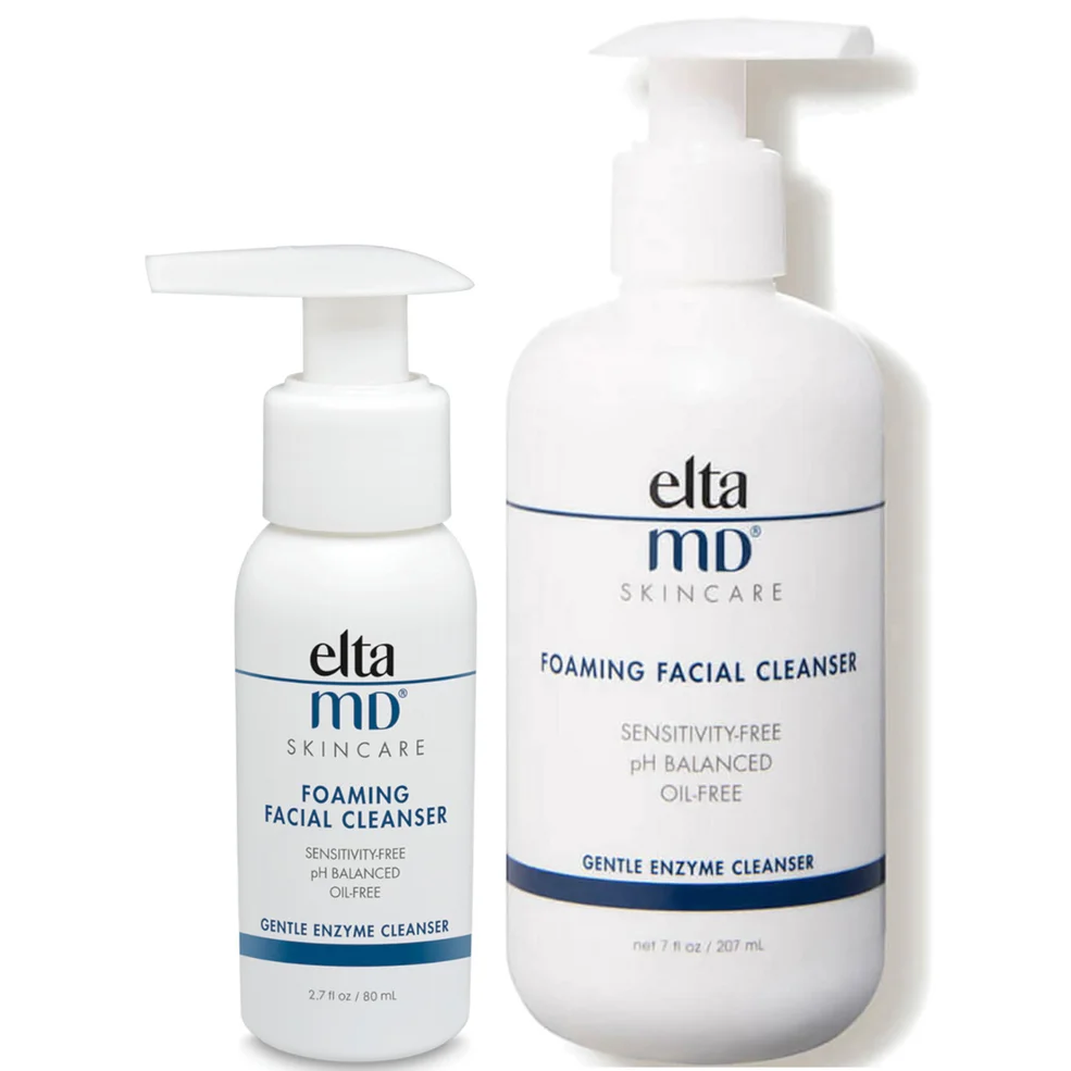 EltaMD Foaming Facial Home and Away Duo (Worth $46.00) Image 1