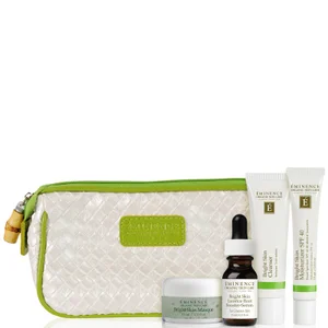 Eminence Organic Skin Care Bright Skin Starter Set (Worth $58.00) - undefined undefined