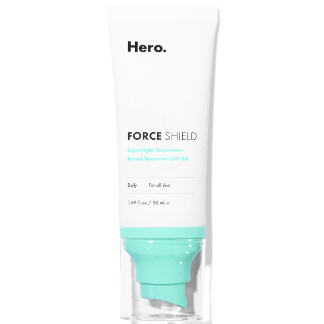 Hero Cosmetics Force Shield Superlight Sunscreen SPF30 50ml