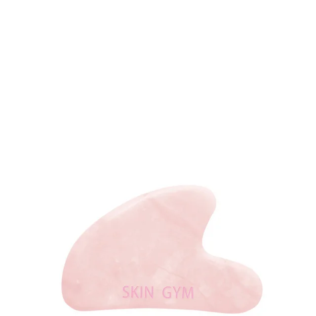 Skin Gym Rose Quartz Sculpty Heart Gua Sha