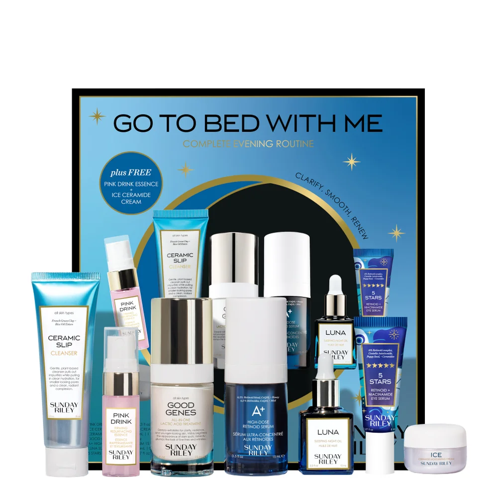 Sunday Riley Go To Bed With Me Complete Evening Anti-Aging Routine Image 1