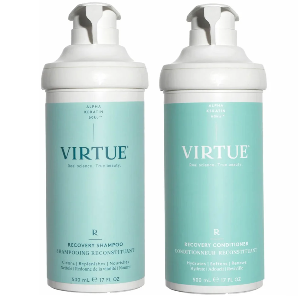 VIRTUE Recovery Shampoo and Conditioner Duo Image 1