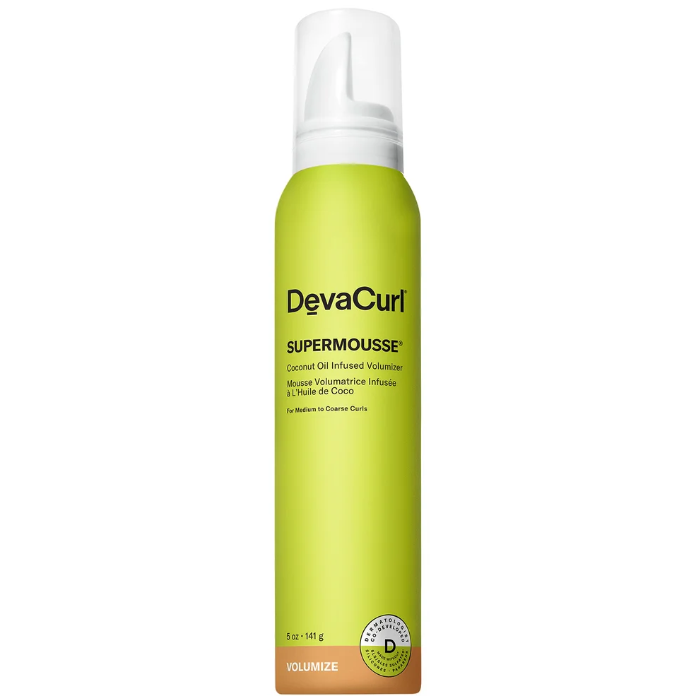 DevaCurl SuperMousse Coconut Oil Infused Volumizer 5.1 oz Image 1