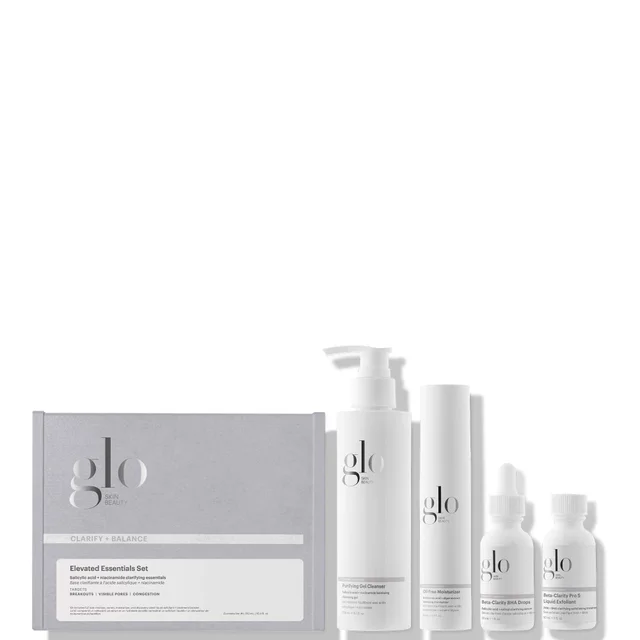 Glo Skin Beauty Clarify and Balance Elevated Essentials Set 10.4 fl. oz