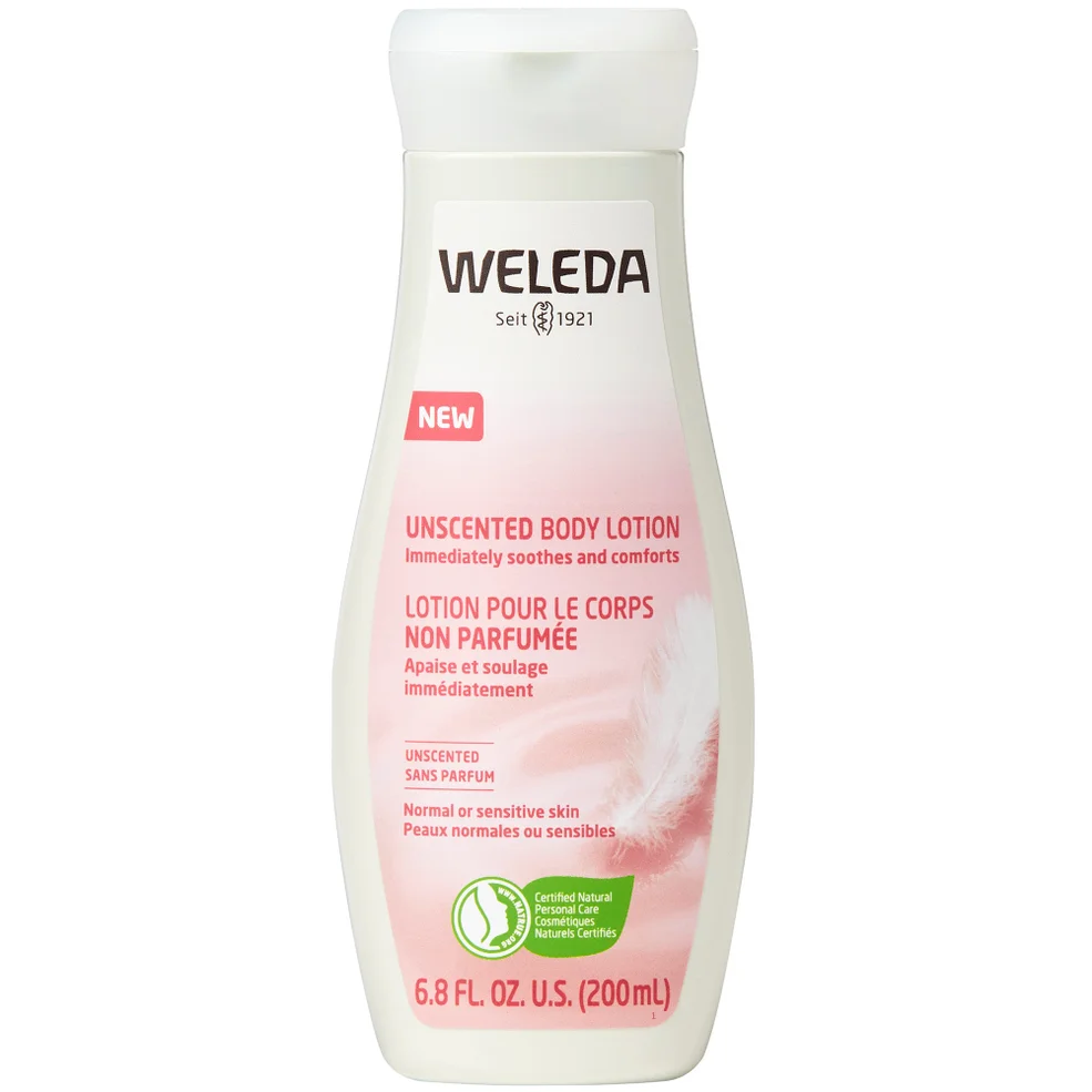 Weleda Unscented Body Lotion Image 1