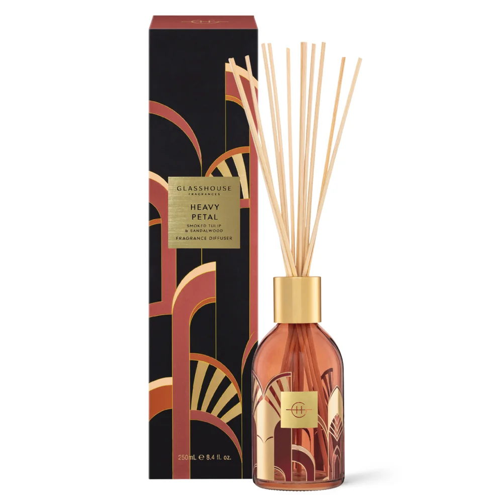 Glasshouse Fragrances Humidor Collection Heavy Petal Diffuser 8.4 fl. oz Image 1