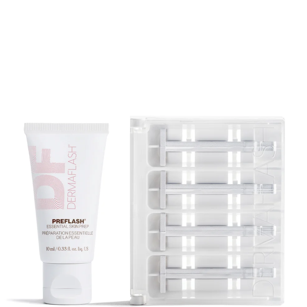 DERMAFLASH The Essentials and Sonic Dermaplaning Refill Kit - 4 Week Supply Image 1