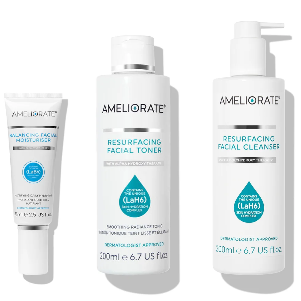 AMELIORATE Combination Skin Morning Routine Set Image 1
