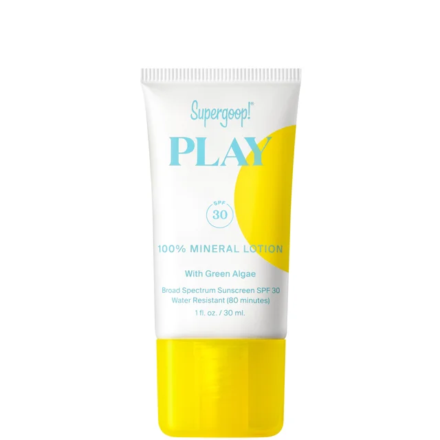 Supergoop! PLAY 100% Mineral Lotion SPF30 with Green Algae 1 fl. oz