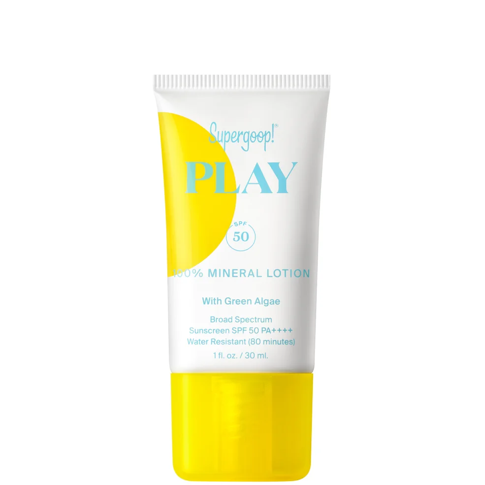 Supergoop! PLAY 100% Mineral Lotion SPF50 with Green Algae 1 fl. oz Image 1