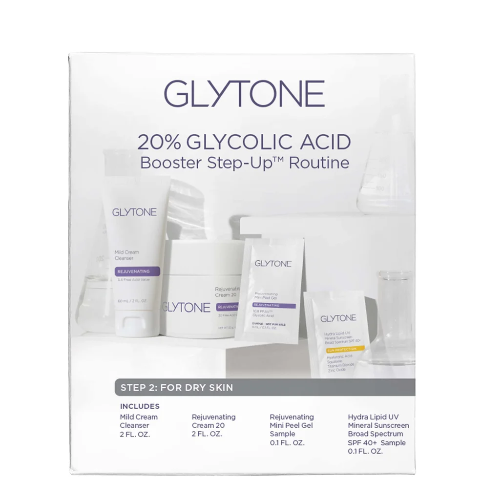 Glytone 20% Glycolic Acid Booster Step-Up Routine: Step 2 for Dry Skin Image 1